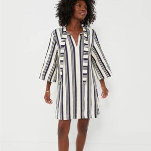 Tuckernuck Navy Stripe Montauk Mini Dress